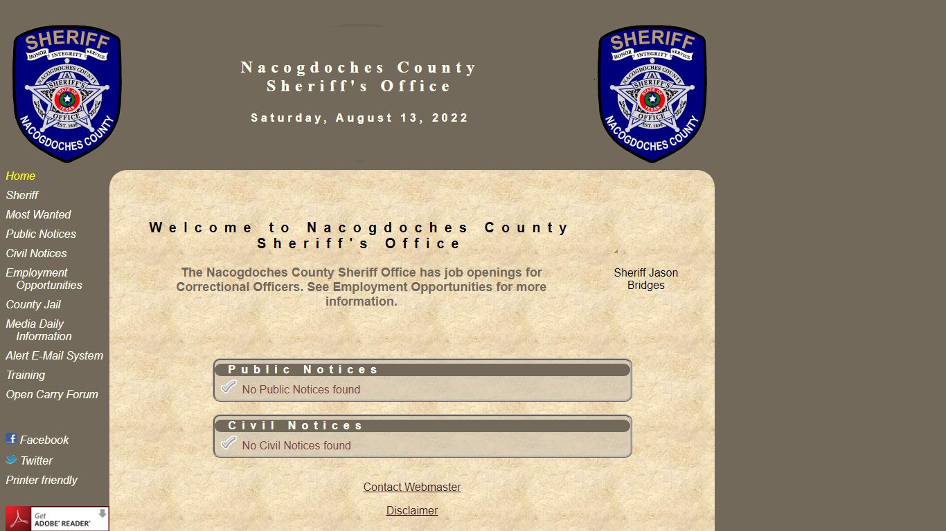 Nacogdoches County Sheriff's Office